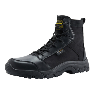 悍戈户外登山鞋女男防滑轻便透气真皮旅行爬山鞋越野沙漠靴徒步鞋