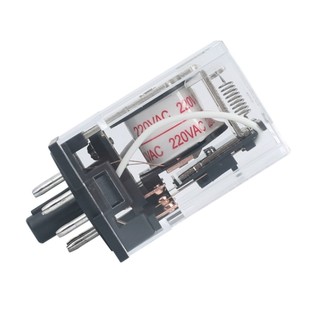 正泰小型电磁继电器8脚大功率小型继电器2组JTX-2C 3C 220V DC24V