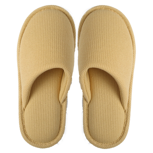 春秋季包头棉拖鞋女士室内家居静音防滑透气厚底棉麻拖鞋男款四季