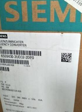 议价6SE6430-2UD32-2DB0西门子MM430 系列变频器  22KW 380V无滤