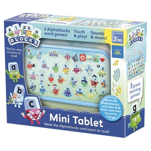 Alphablocks Mini Tablet数字积木益智儿童字母认知音乐游戏教具