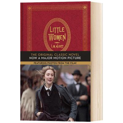 英文原版 精装 Little Women The Original Classic Novel with Photos 小妇人小说 电影封面版 配电影插图 英文版