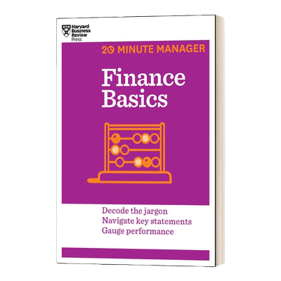 英文原版 Finance Basics HBR 20-Minute Manager Series 金融基础 HBR 20分钟经理系列 英文版 进口英语原版书籍