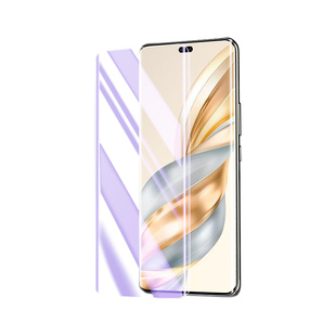 适用荣耀x60pro钢化膜曲面全覆盖honorx60手机膜高清保护x60i防窥膜全包玻璃x60pro水凝膜防摔防爆全胶uv屏保