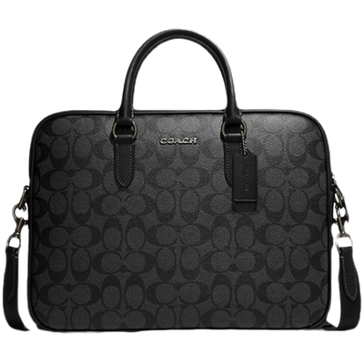 蔻驰男士Liam公文包手提单肩男包