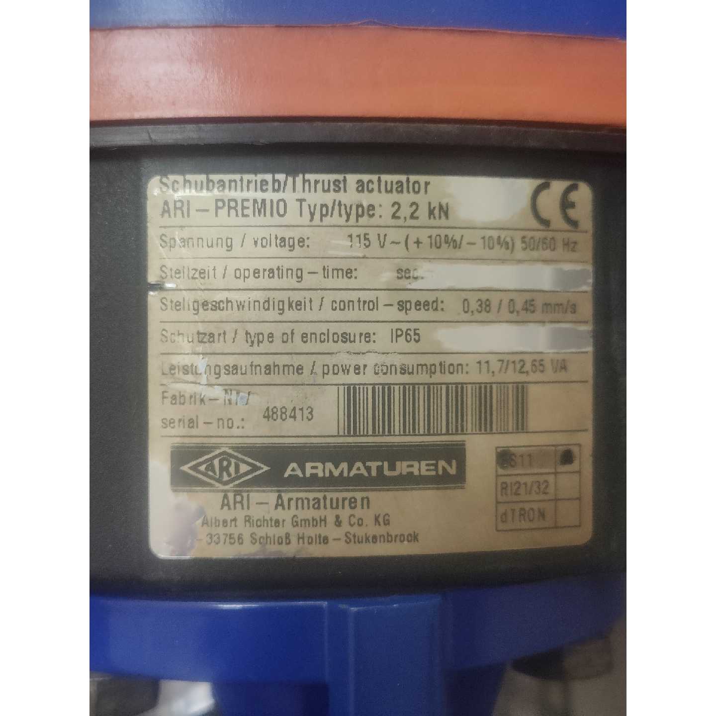 【议价-可维修】执行器 ARI- 2 2KN电动执行器/二手均有货