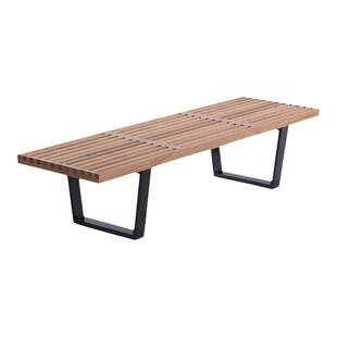 侘寂风餐椅长条凳子实木长板凳中古风家用换鞋凳长板凳卧室床尾凳