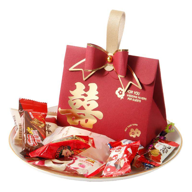 喜糖成品礼盒含糖，包好发货