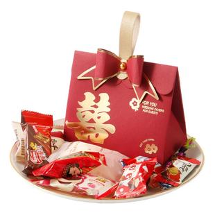 喜糖成品礼盒含糖结婚订婚高级套装搭配好婚礼婚糖专用伴手礼