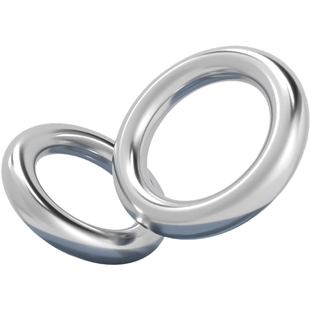 304不锈钢无痕圆环圆圈O型环吊环实心无缝钢环吊床瑜伽连接环钢圈