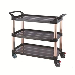 南方GNF送餐车三层收餐推车饭店手推服务车餐厅传菜工作车静音轮