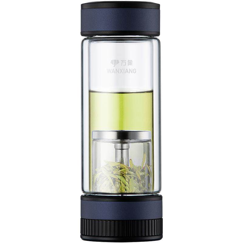 万象玻璃杯高档茶水分离泡茶杯