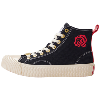 excelsior限定厚底高帮帆布鞋