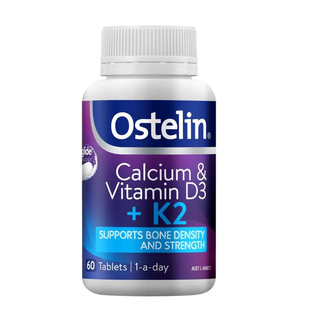 澳洲 Ostelin成人维生素k2孕妇补钙中老年碳酸钙d3钙片颗粒