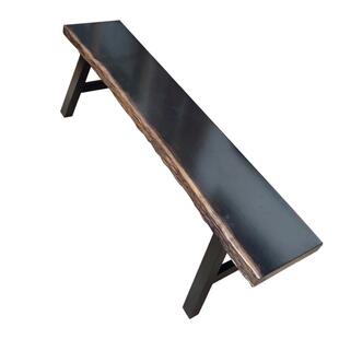 黑金檀实木长条凳长板凳原木茶桌长凳换鞋凳中式茶几长椅家用凳子