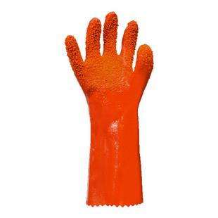 千禧龙浸塑手套耐磨防水耐油橡胶防油耐酸碱工业磨砂防滑劳保手套
