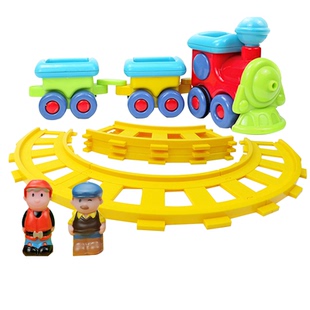 KDT宝乐童轨道小火车儿童电动玩具车宝宝音效益智拼接小汽车1-4岁