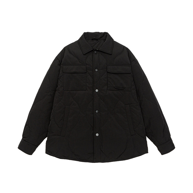 美式字母大码男轻薄白鸭绒羽绒服