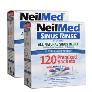 NeilMed洗鼻盐专用鼻炎过敏海盐洗鼻子生理性盐水医用鼻腔海盐水