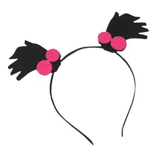 白鹿同款发饰蝴蝶结假发辫子发箍个性搞笑冲天辫发卡拍照道具头饰