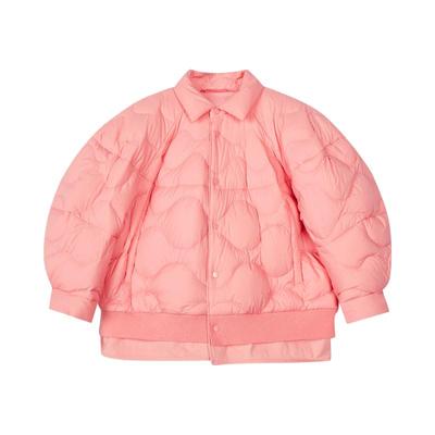 江南布衣童装宽松短款羽绒服保暖舒适秋男女童jnbybyjnby