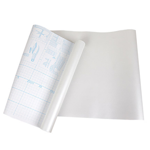 背胶磨砂玻璃窗贴纸贴膜透光不透明防晒绿茶蓝色菱格子办公室厂房