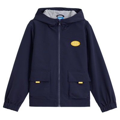 班尼路中大童防风夹克外套保暖羽绒服男童小童运动外套潮流女童Z