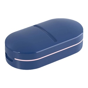 日本切药器分药器四分之一剪药一分二切药片神器便携药物收纳药盒