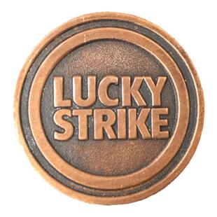 【祝融火具】手工DIYzippo适用黄铜好彩贴章激光雕刻紫铜 无处理