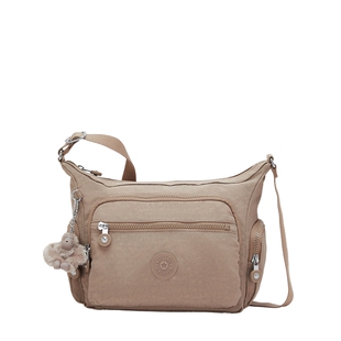 kipling 男女新款大容量轻便出游日常通勤休闲斜挎包牛角包GABBIE