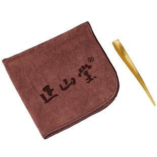 正山堂多用开罐器 茶巾 起罐器 茶勺 茶具