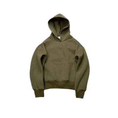 oversize风落肩连帽卫衣