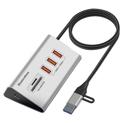 蓝硕usb扩展坞10Gbps铝合金