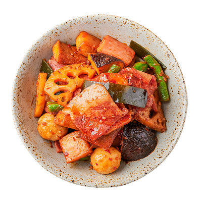 谷言加热即食夜宵充饥速食料理包盖浇饭拌饭商用预制菜10袋免运费