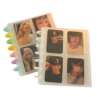 小卡收纳册小马宝莉卡册内页四宫格活页明星卡片明信片拍立得相册