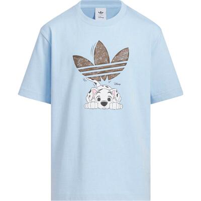 滔搏adidas阿迪达斯三叶草大童运动休闲短袖T恤KG6628