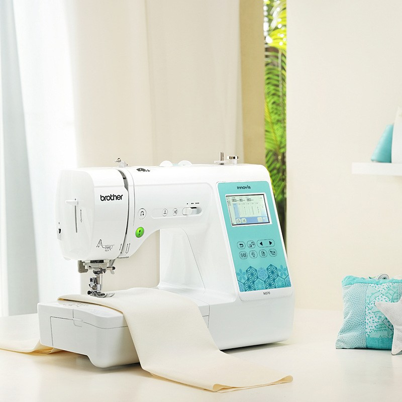 brother兄弟多功能缝纫绣花一体机电脑全自动刺绣M370家用WIFI