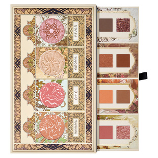 兰瑟彩妆一体盘腮红眼影高光橘棕珠光哑光细闪日常秋冬妆容综合盘