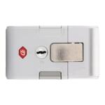 行李箱锁扣配件通用锁头旅行箱锁头密码锁皮箱扣锁拉杆箱按扣锁头