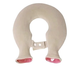 2025新热水袋颈椎热敷注水灌水暖水袋脖子肩膀肩颈头部U型热水袋