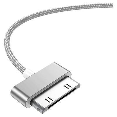 快冲冲适用苹果4/4s手机快充线ipad2平板电脑iPad3老款宽口宽头a1395数据线ipod一代touch4充电器线USB四套装