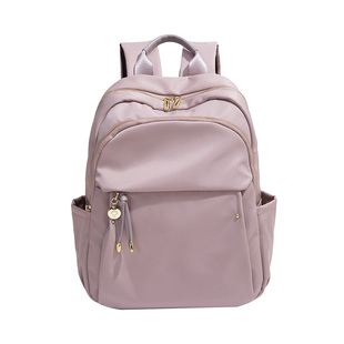 香港品牌双肩包女商务大容量牛津防水轻便尼龙背包通勤旅行电脑包