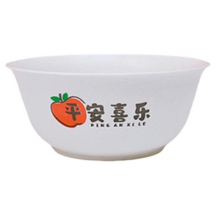 稻壳一次性碗筷餐具食品级家用饭碗加厚耐高温面碗过年结婚整箱批