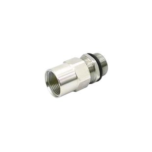 不锈钢接管式防爆格兰头防爆电缆夹紧密封接头非铠装碳钢葛兰内外