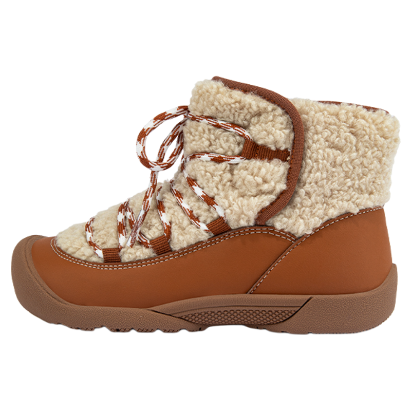 芭比班纳宝宝加绒加厚雪地靴儿童冬季棉靴男童棉鞋女童超好看冬鞋