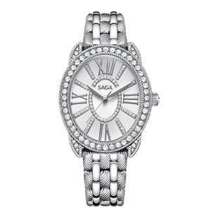 【新年礼物】SAGA世家手表女伯爵石英表时尚轻奢高级感送女友礼物
