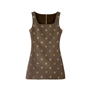 米米子微胖大码胖mm“琥珀鎏金”少女风重工手工串珠绣花衬衣套装