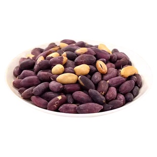 新货黄芪党参黑皮烤花生米去壳脱油山东五香烤花生下酒菜炒货速食