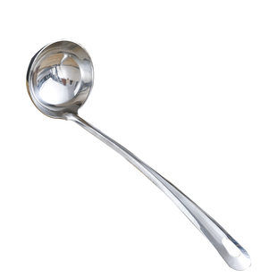 长柄不锈钢汤勺家用大勺子大号汤匙盛粥稀饭勺小汤勺火锅漏勺铁瓢