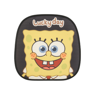 海绵宝宝汽车坐垫后排座垫夏季透气通风座椅套车内座套四季通用女